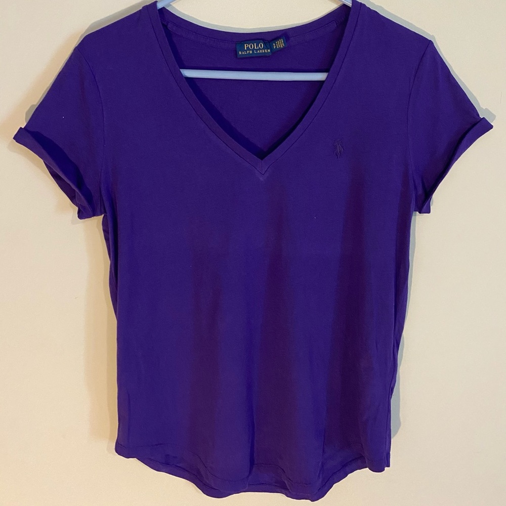 Purple Polo Tee